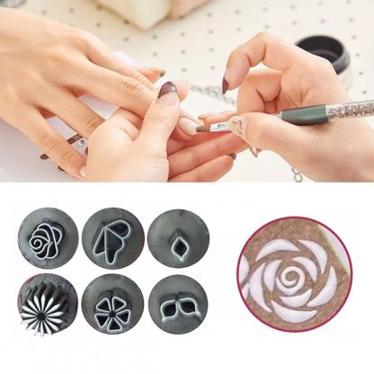 Σετ Stamp NailArt (15 τεμάχια)