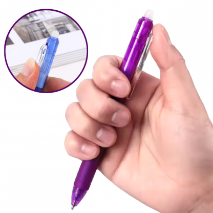 Γρήγορο Στυλό Gel QuickErase (12 τεμάχια)