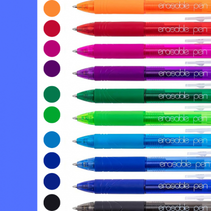 Γρήγορο Στυλό Gel QuickErase (12 τεμάχια)